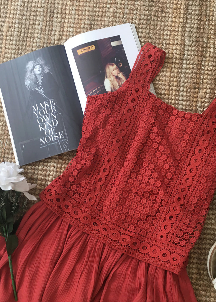 Alice Mini Dress Red - Morrisday | The Label - 6