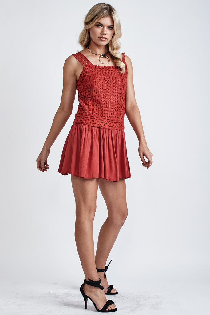 Alice Mini Dress Red - Morrisday | The Label - 3