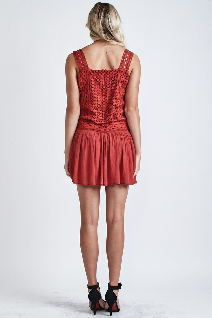 Alice Mini Dress Red - Morrisday | The Label - 5